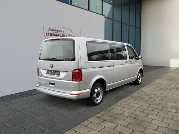 VW T6 Kombi 2.0 TDI lang, Klima, Einparkhilfe, reflexsilber metallic – Bild 4