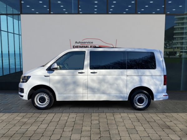 VW T6 Kombi 2.0 TDI, Klima, 2x Schiebetür, Sitzheizung, PDC, candy-weiß – Bild 2