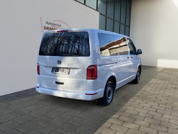 VW T6 Kombi 2.0 TDI, Klima, 2x Schiebetür, Sitzheizung, PDC, candy-weiß – Bild 4