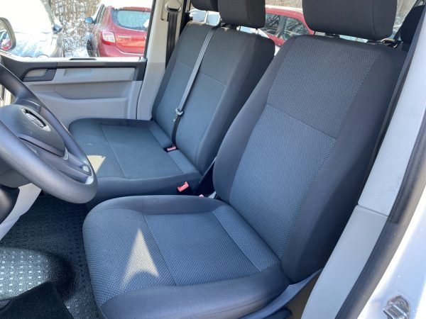 VW T6 Kombi 2.0 TDI, Klima, 2x Schiebetür, Sitzheizung, PDC, candy-weiß – Bild 7