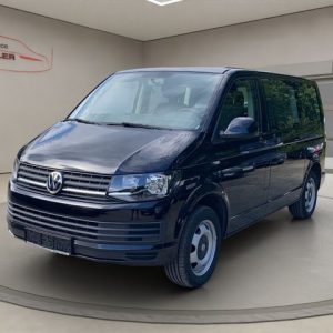 VW T6 Kombi Klima, PDC, 2x Schiebetür, Glasdach, deep black perleffekt (schwarz)