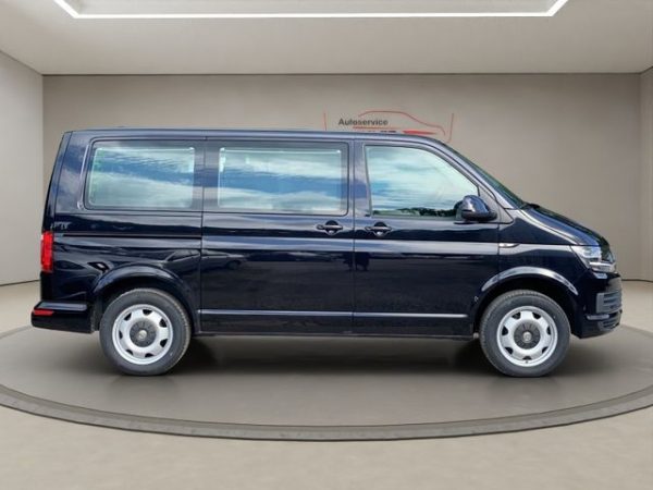 VW T6 Kombi Klima, PDC, 2x Schiebetür, Glasdach, deep black perleffekt (schwarz) – Bild 4