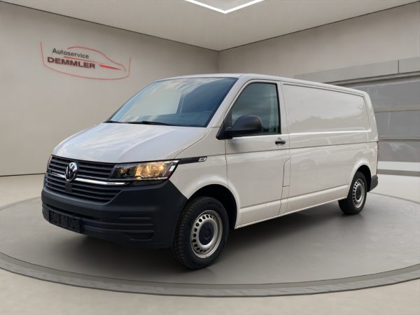 VW T6 Kasten ABT Elektro, lang, Klima, Tagfahrlicht, candy-weiß