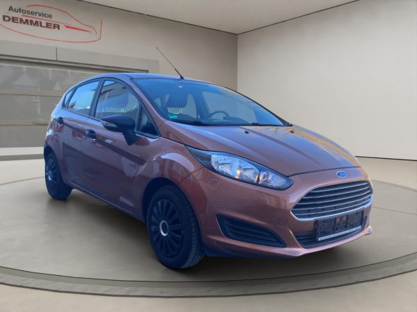 Ford Fiesta Ambiente 1.25, Klima, Scheckheft (guter Zustand), torino-braun metallic – Bild 3