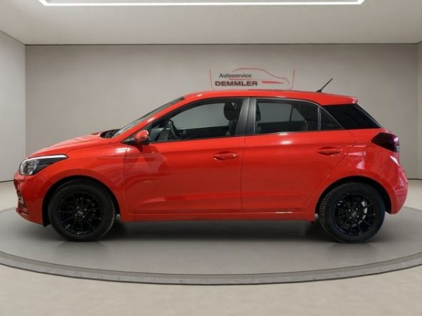 Hyundai i20 Select, Klimaanlage, Multifunktion, wenig KM, tomato red / sol (rot) – Bild 8