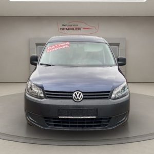 VW Caddy Klima, Parksensoren, Anhängerkupplung, night blue metallic (blau)