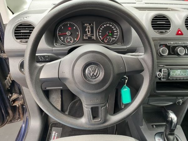 VW Caddy Klima, Parksensoren, Anhängerkupplung, night blue metallic (blau) – Bild 9