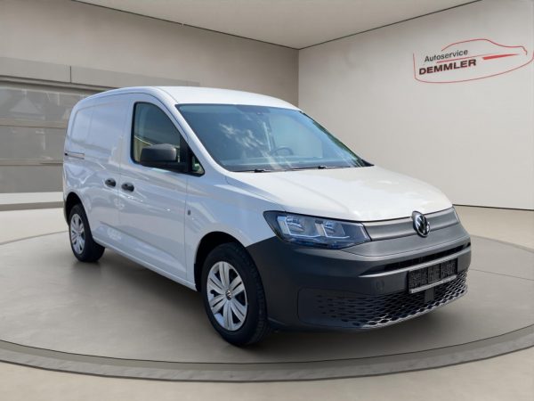 VW Caddy Cargo Basis 2.0 TDI EU6d, Klima, Tempomat, candy-weiß – Bild 3