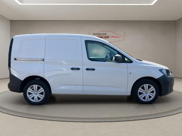 VW Caddy Cargo Basis 2.0 TDI EU6d, Klima, Tempomat, candy-weiß – Bild 4