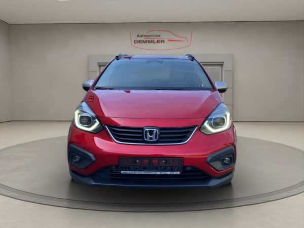 Honda Jazz 1.5 i-MMD Hybrid Crosstar Executive, Vollausstattung, premium crystal red (rot) – Bild 2