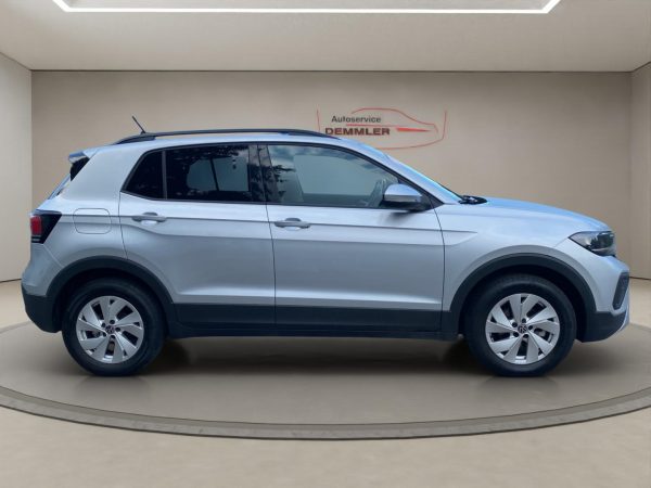 VW T-Cross 1.0 TSI Life EU6e, LED, Climatronic, Tempomat, PDC, ACC, reflexsilber metallic – Bild 4