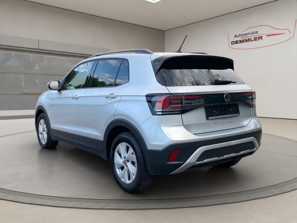 VW T-Cross 1.0 TSI Life EU6e, LED, Climatronic, Tempomat, PDC, ACC, reflexsilber metallic – Bild 7