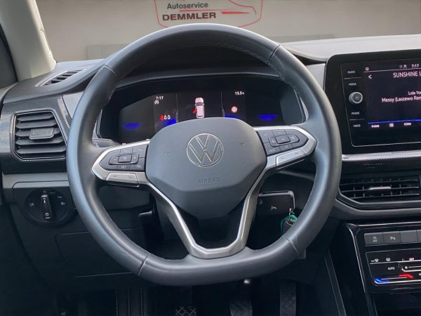 VW T-Cross 1.0 TSI Life EU6e, LED, Climatronic, Tempomat, PDC, ACC, reflexsilber metallic – Bild 10