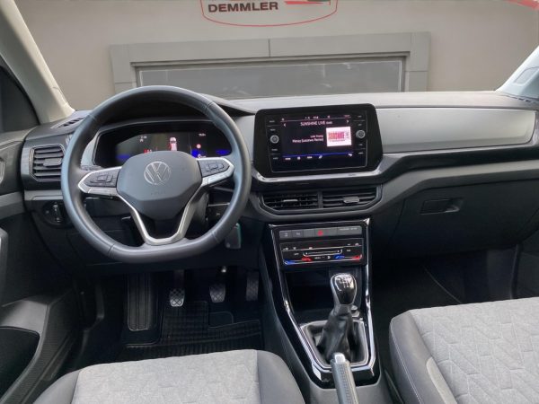VW T-Cross 1.0 TSI Life EU6e, LED, Climatronic, Tempomat, PDC, ACC, reflexsilber metallic – Bild 11