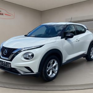 Nissan Juke Acenta, LED, Navi, Climatronic, Tempomat, Sitzheizung, brilliant white (m) (weiss)