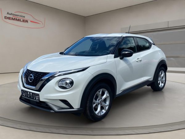 Nissan Juke Acenta, LED, Navi, Climatronic, Tempomat, Sitzheizung, brilliant white (m) (weiss)