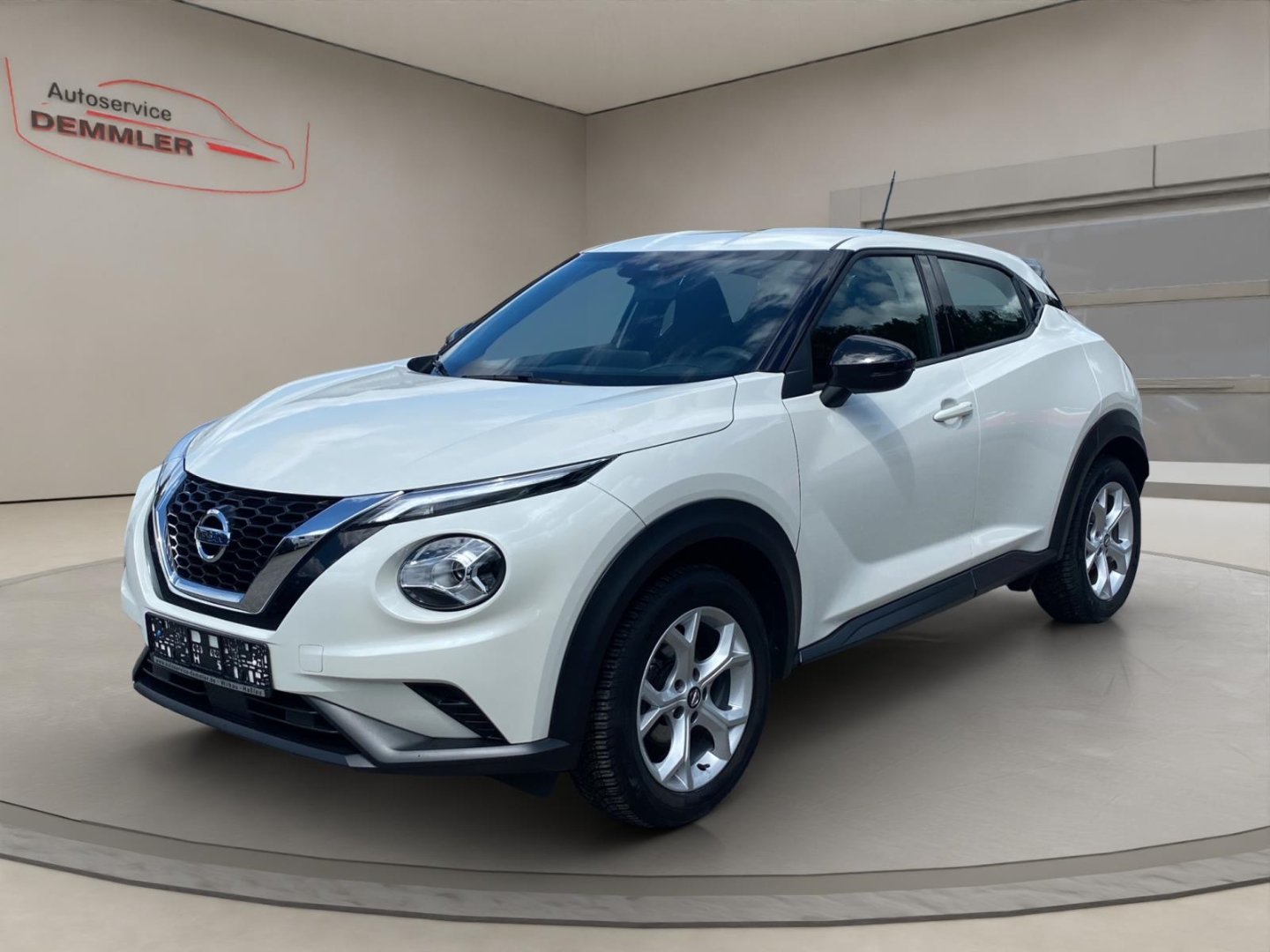 Nissan Juke Acenta, LED, Navi, Climatronic, Tempomat, Sitzheizung, brilliant white (m) (weiss)