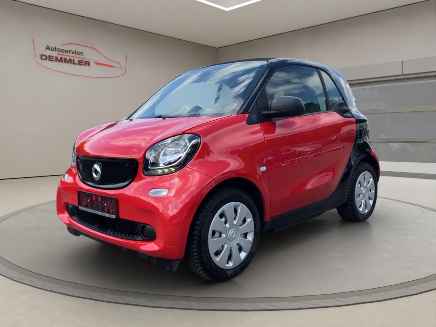 Smart fortwo coupe electric drive EQ, tridion sicherheitszelle in black (schwarz)
