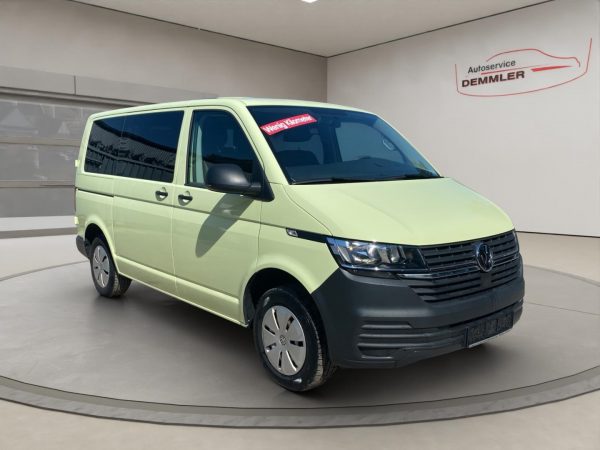 VW T6.1 Transporter 2.0 TDI,Klima, DAB, Isofix,Berganfahrassistent, hellgruen – Bild 3