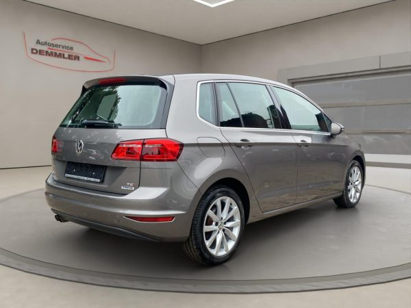 VW Golf Sportsvan VII Highline, Xenon, Climatronic, Sitzheizung, PDC, limestone grey metallic (grau) – Bild 5
