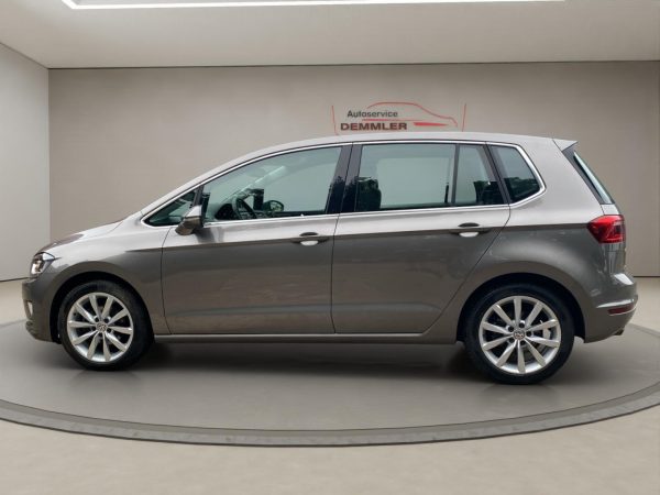 VW Golf Sportsvan VII Highline, Xenon, Climatronic, Sitzheizung, PDC, limestone grey metallic (grau) – Bild 8
