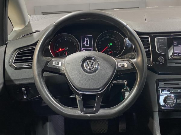 VW Golf Sportsvan VII Highline, Xenon, Climatronic, Sitzheizung, PDC, limestone grey metallic (grau) – Bild 10