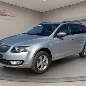 Skoda Octavia Combi 4x4,Climatronic,AHK,Tempomat,Parksensoren, brilliant-silber metallic