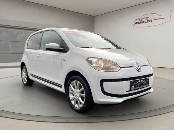 VW up! club 1.0, Klimaanlage, Navi, Radio MP3, pure white (weiss) – Bild 3
