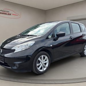 Nissan Note Visia 1.5 dCi, Klima, Tempomat, black (m) (schwarz)
