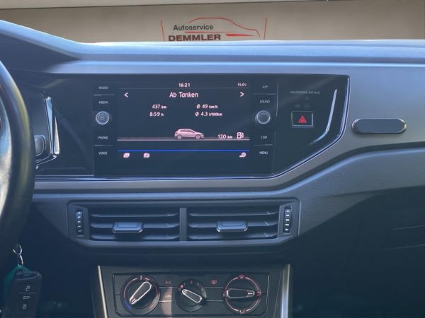 VW Polo VI Comfortline,Klima,Berganfahr-, Notbremsassistent, limestone grey metallic (grau) – Bild 14
