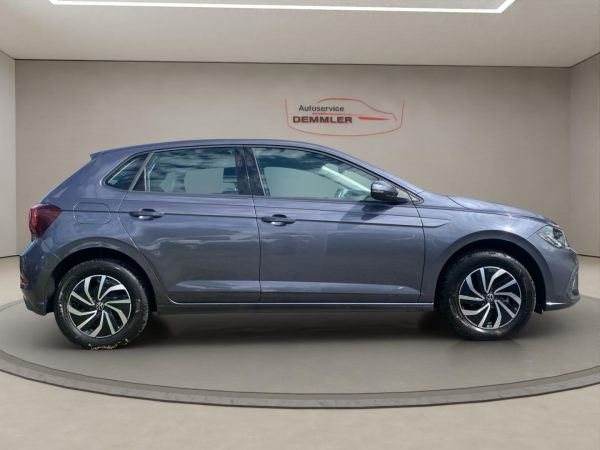 VW Polo VI Life, Klima,LED,PDC,ACC,R.Kamera,Spurassistent, rauchgrau metallic – Bild 4