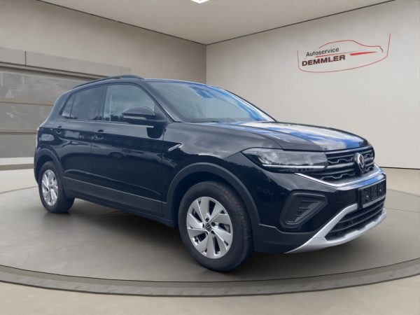 VW T-Cross 1.0 TSI Life,Navi,LED,Climatronic,PDC,Spurassistent, deep black perleffekt (schwarz) – Bild 3