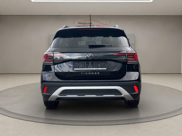 VW T-Cross 1.0 TSI Life,Navi,LED,Climatronic,PDC,Spurassistent, deep black perleffekt (schwarz) – Bild 6