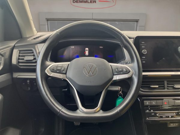 VW T-Cross 1.0 TSI Life,Navi,LED,Climatronic,PDC,Spurassistent, deep black perleffekt (schwarz) – Bild 10