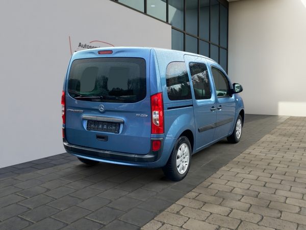 Mercedes-Benz Citan CDI lang, Klima, Anhängerkupplung, NSW, kornelitblau metallic – Bild 4