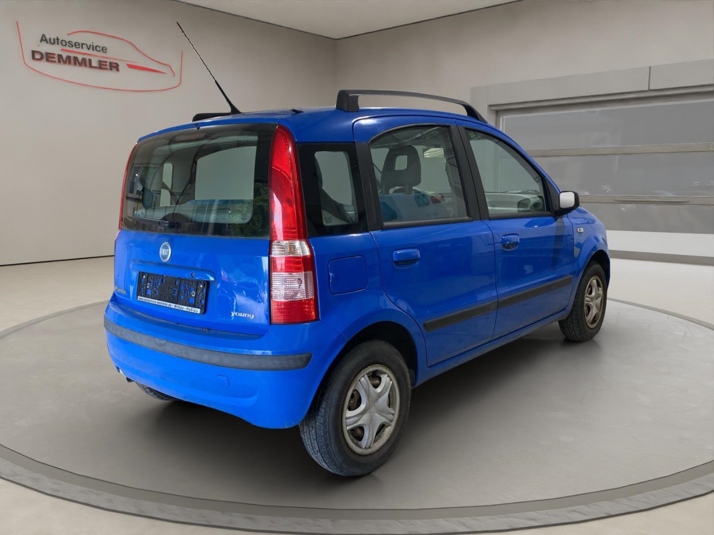 Fiat Panda 1.1 8V Active, Klimaanlage, bossa nova blau – Bild 5