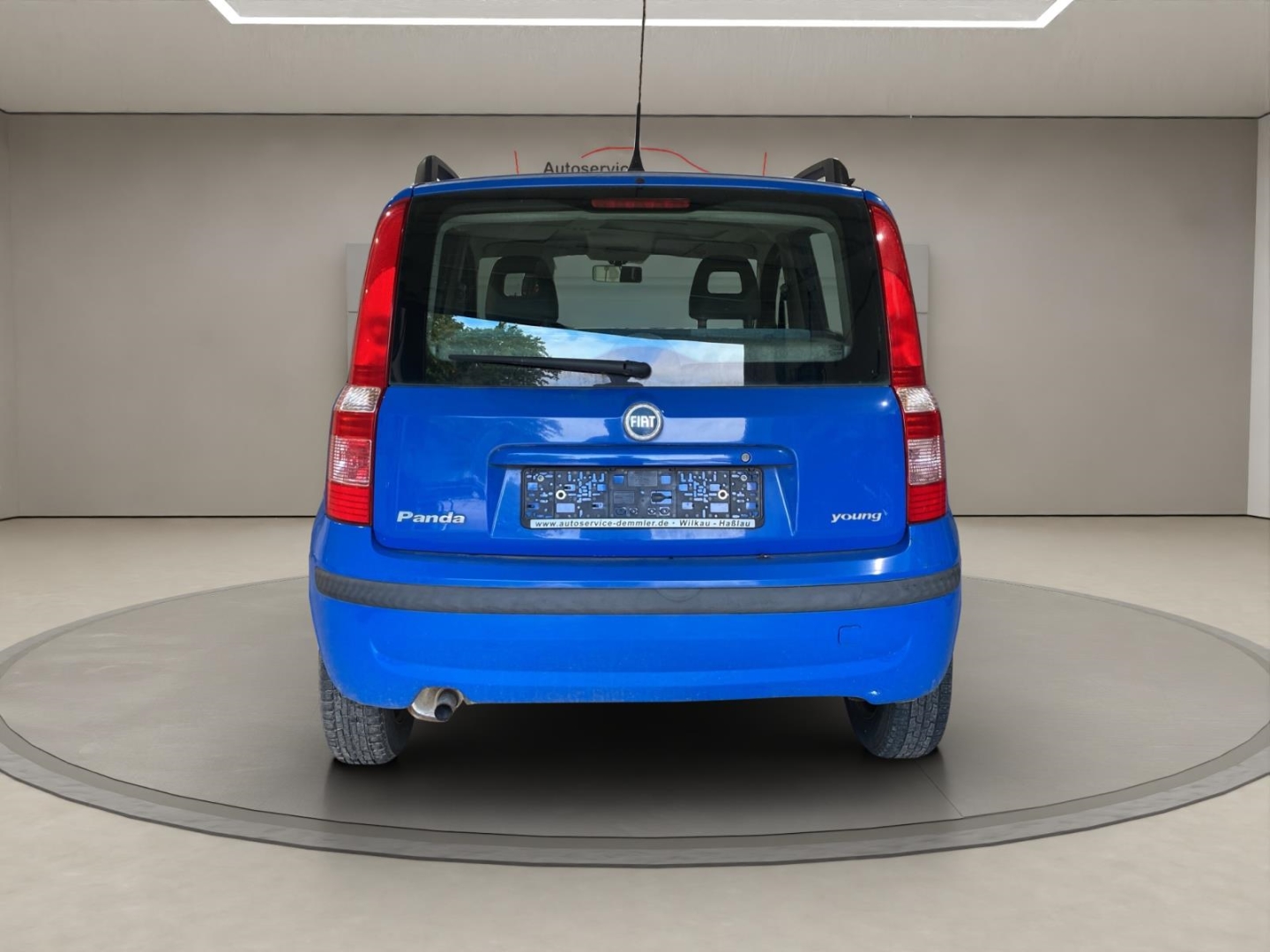 Fiat Panda 1.1 8V Active, Klimaanlage, bossa nova blau – Bild 6