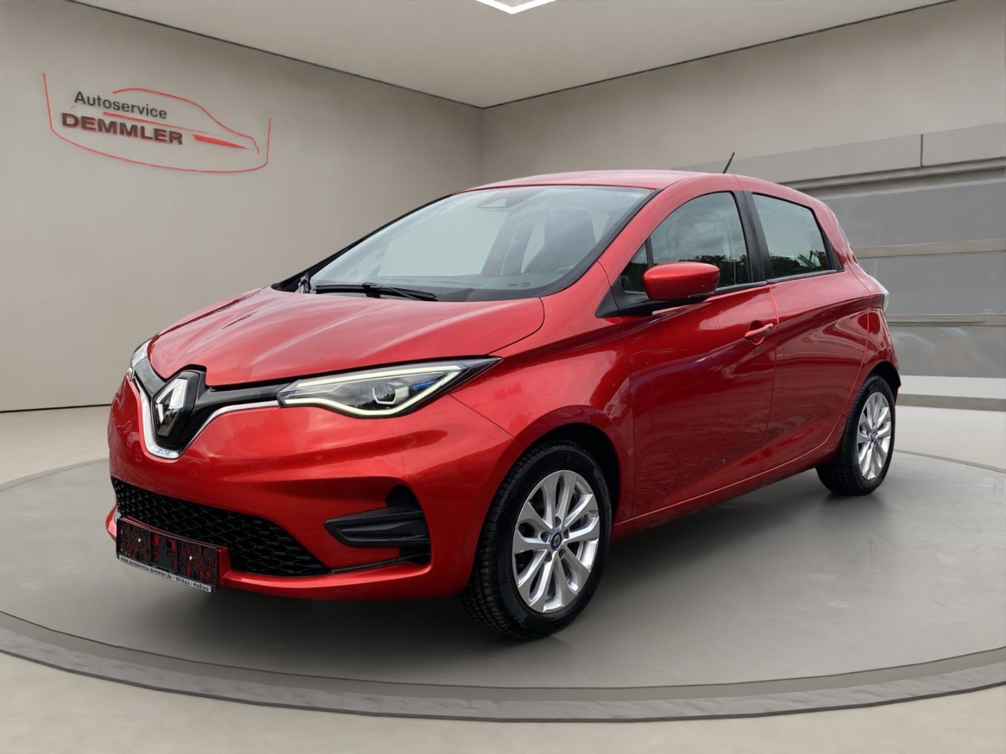 Renault ZOE Klima,Tempomat,Winter-P.,Appel-CarPlay,Mietbatterie, feuerrot