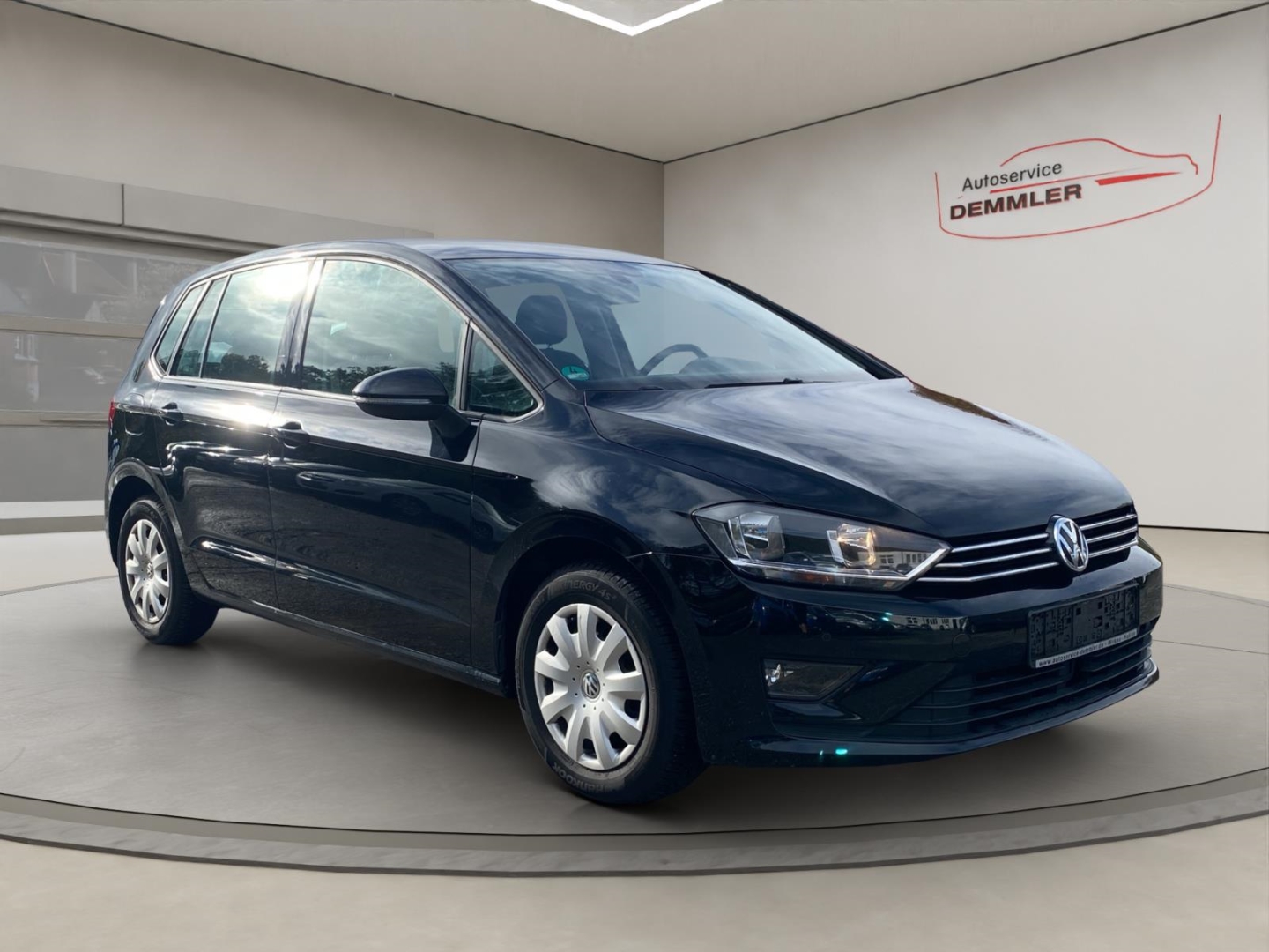 VW Golf Sportsvan VII Comfortline, Climatronic,Tempomat,Parksensoren, schwarz – Bild 3