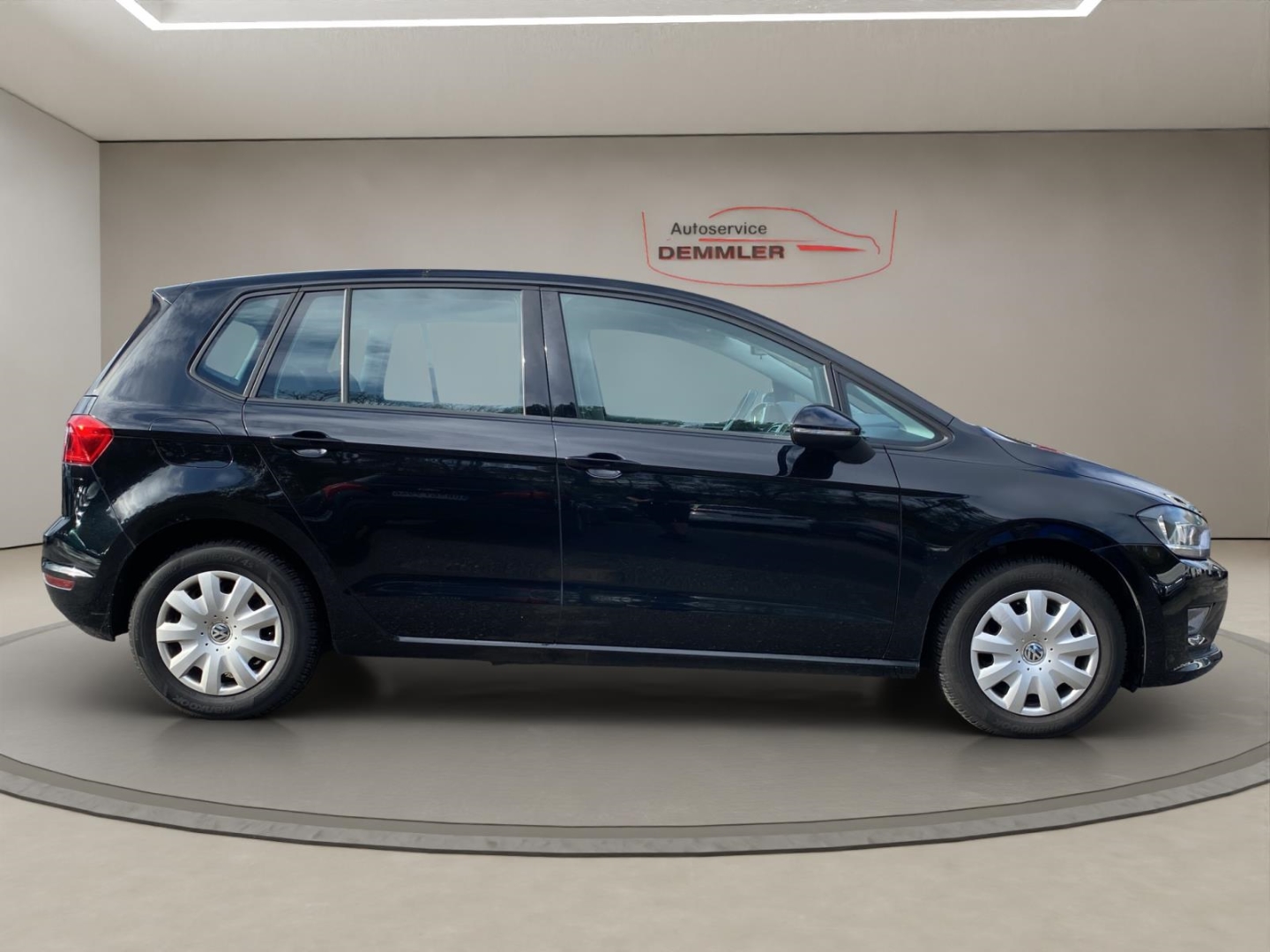 VW Golf Sportsvan VII Comfortline, Climatronic,Tempomat,Parksensoren, schwarz – Bild 4