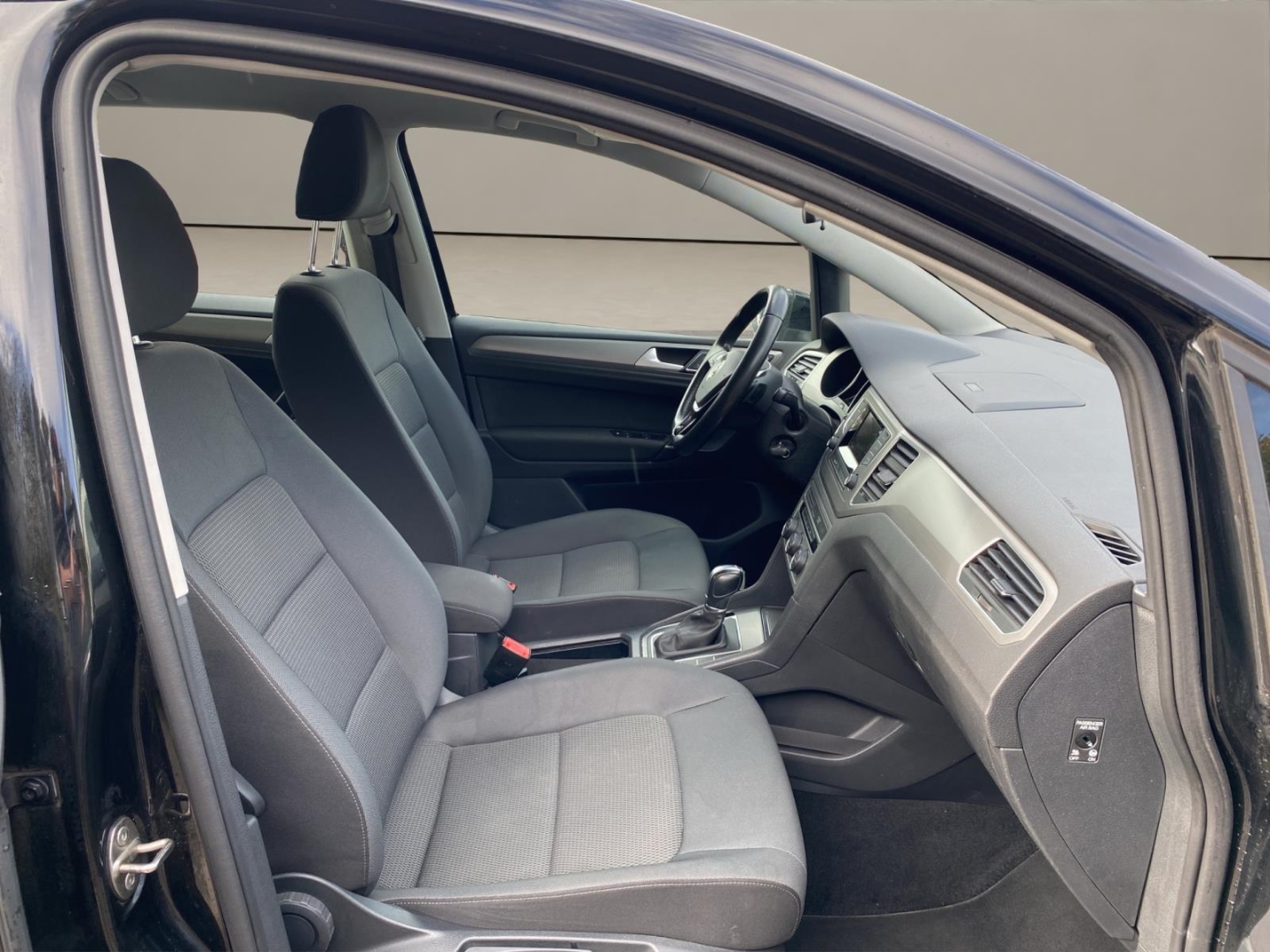 VW Golf Sportsvan VII Comfortline, Climatronic,Tempomat,Parksensoren, schwarz – Bild 16