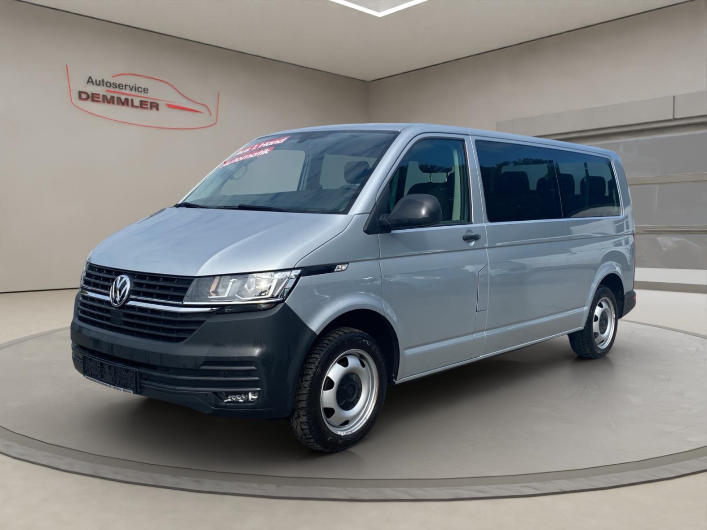 VW Transporter T6.1 Kombi lang FWD 2.0 TDI EU6d, Standheizung, reflexsilber metallic