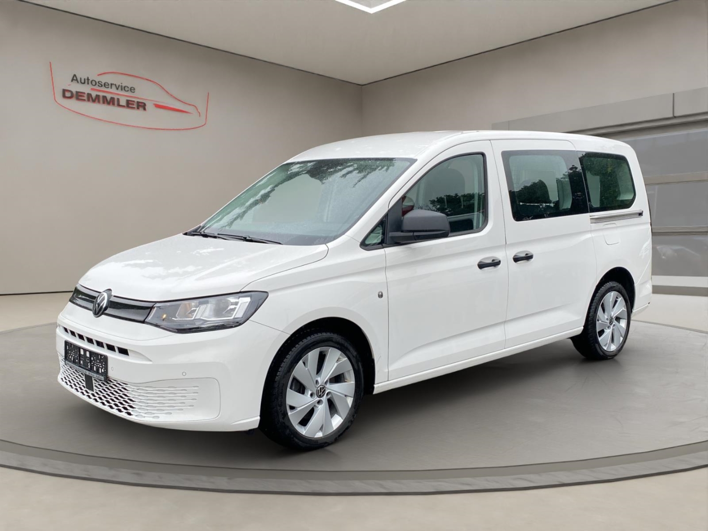 VW Caddy Maxi 2.0, Navi, AHK, Climatronic, Tempomat, Sitzheizung, candy-weiß