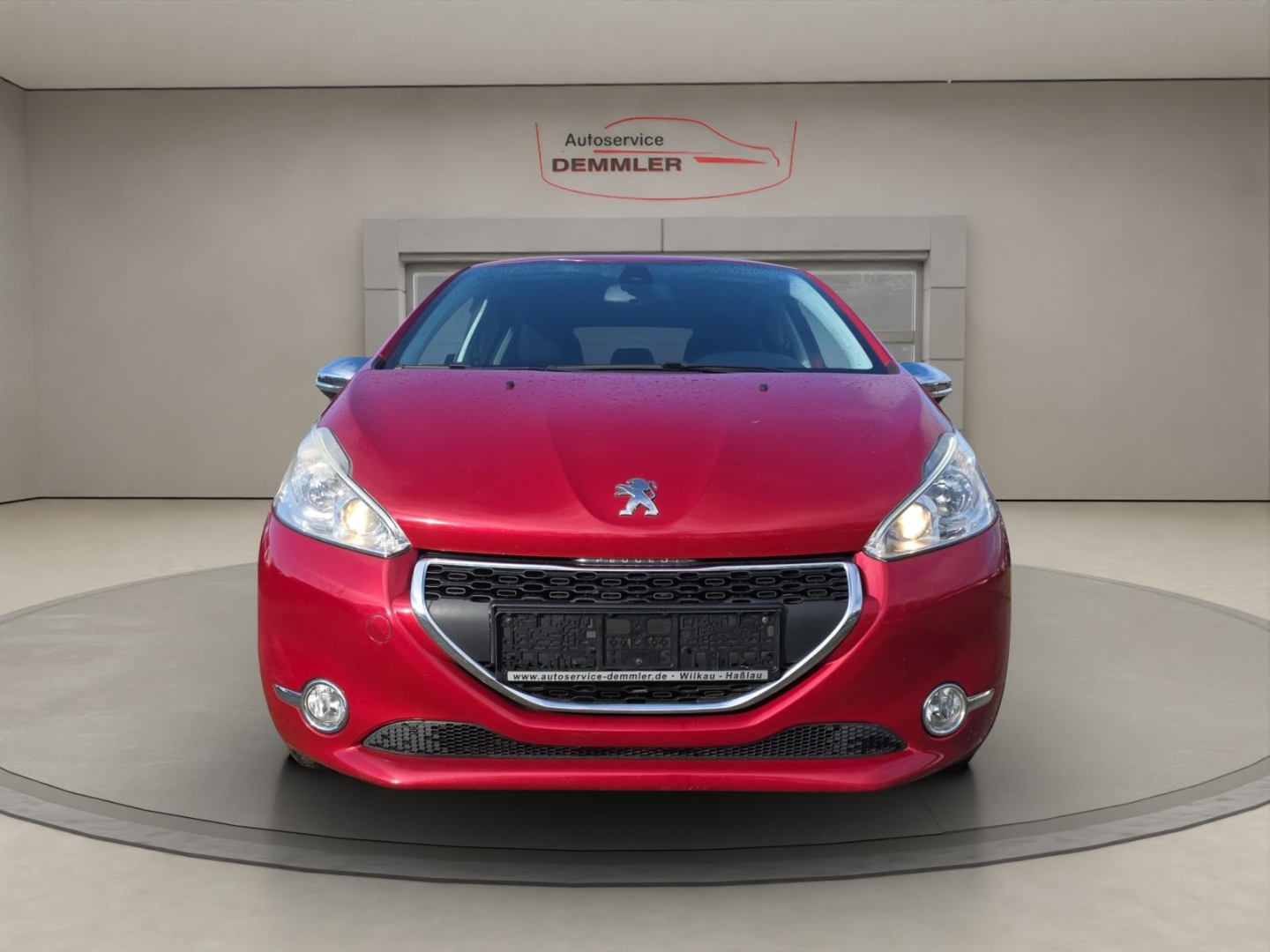 Peugeot 208 Style, Klima, Navi, Tempomat, Parksensoren, lackierung rot rubi/metallic-lackierung mit schutzlack – Bild 2