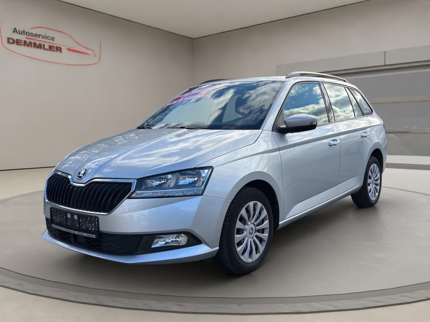 Skoda Fabia Combi, Climatronic, Sitzheizung, Tempomat, brilliant-silber metallic