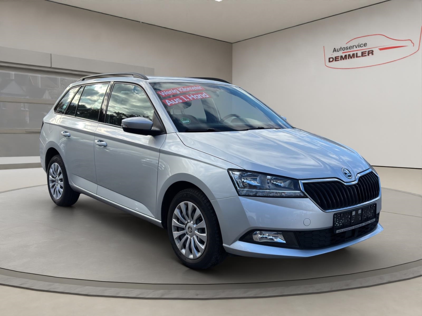 Skoda Fabia Combi, Climatronic, Sitzheizung, Tempomat, brilliant-silber metallic – Bild 3