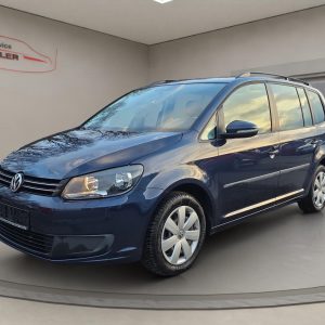 VW Touran 7-Sitzer, Climatic, PDC, Sitzheizung, night blue metallic (blau)