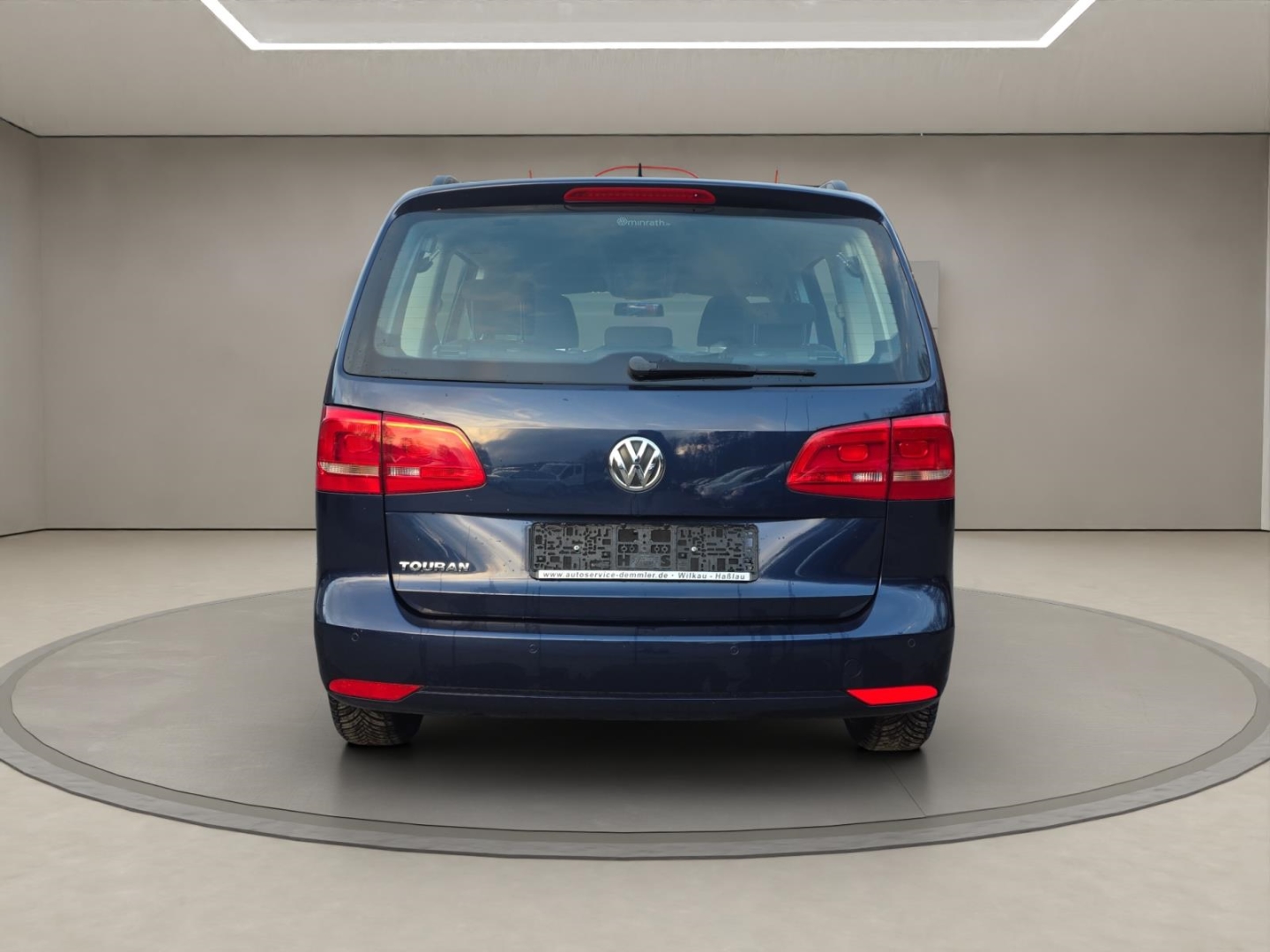 VW Touran 7-Sitzer, Climatic, PDC, Sitzheizung, night blue metallic (blau) – Bild 6