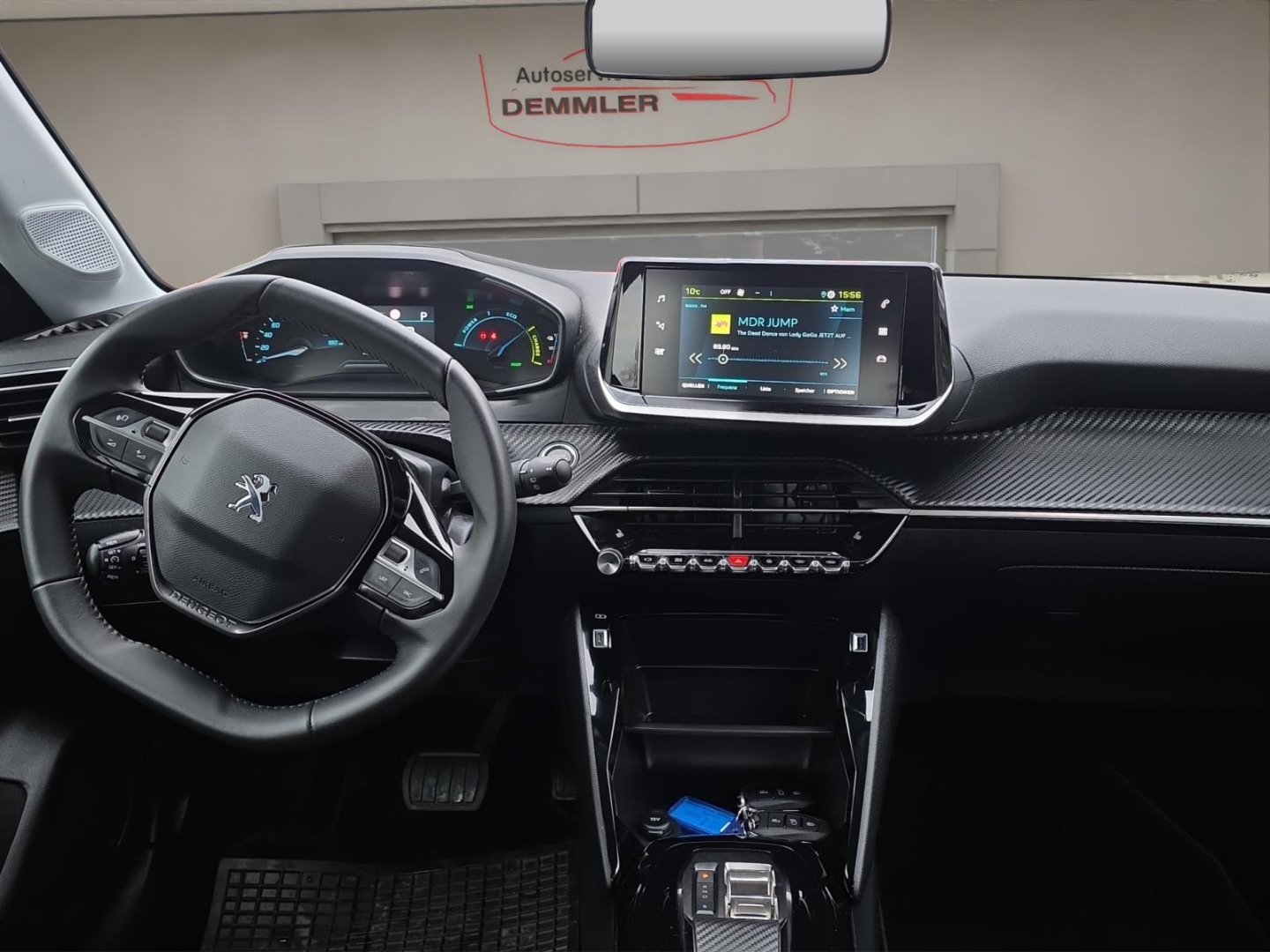 Peugeot 208 e- Active,LED,Climatronic,Tempomat,Sitzheizung, lackierung elixier-rot/typ verkleidung aussen metallic + farbig lackiert – Bild 11