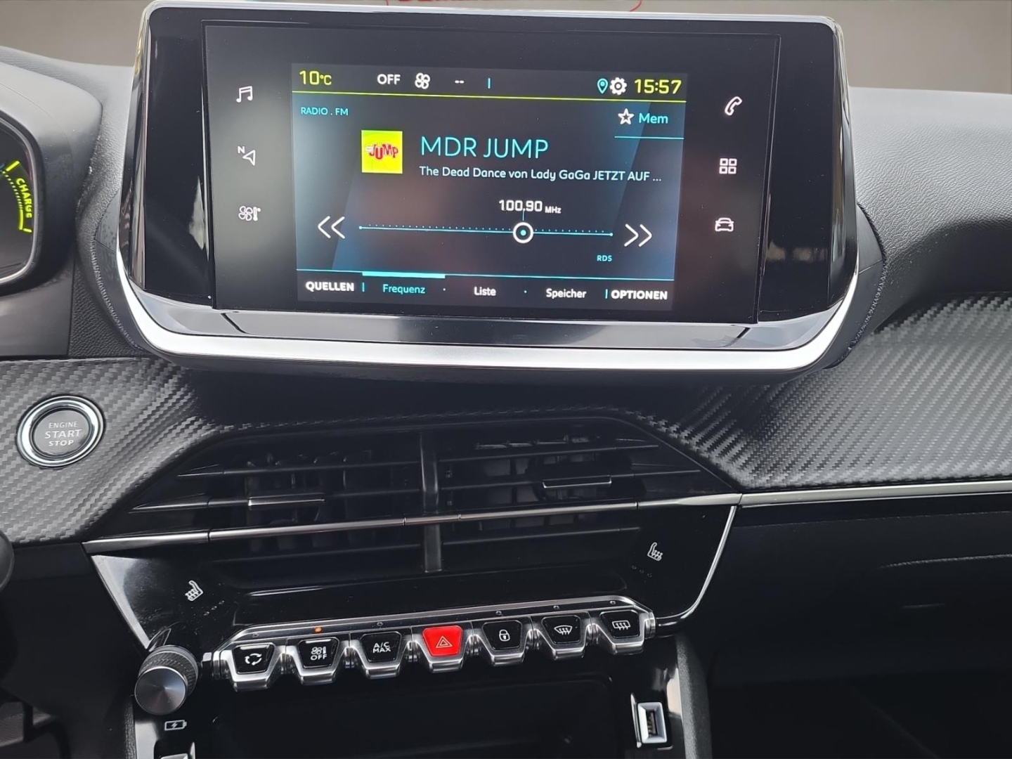 Peugeot 208 e- Active,LED,Climatronic,Tempomat,Sitzheizung, lackierung elixier-rot/typ verkleidung aussen metallic + farbig lackiert – Bild 16